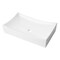 Alfi Brand ALFI brand ABC904 White 26" Fancy Rectangular Above Mount Ceramic Sink ABC904 - alternate 6
